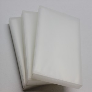 Transparant plastic album voor verschillende afmetingen