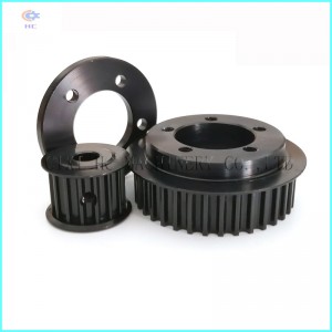 Kleine katrol en riem voor elektrische skate board