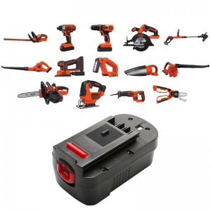 Voor Black \u0026 Decker A18, A18E, A1718, A18NH, HPB18, HPB18-OPE Ni-Cd 18V 2000mAh Power Tool-batterijen