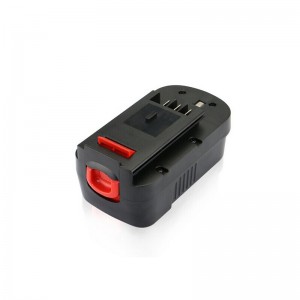 18V 2000mAh Ni-Mh accu-boorbatterij voor Black \u0026 Decker A18, A18E, A1718, A18NH, HPB18, HPB18-OPE