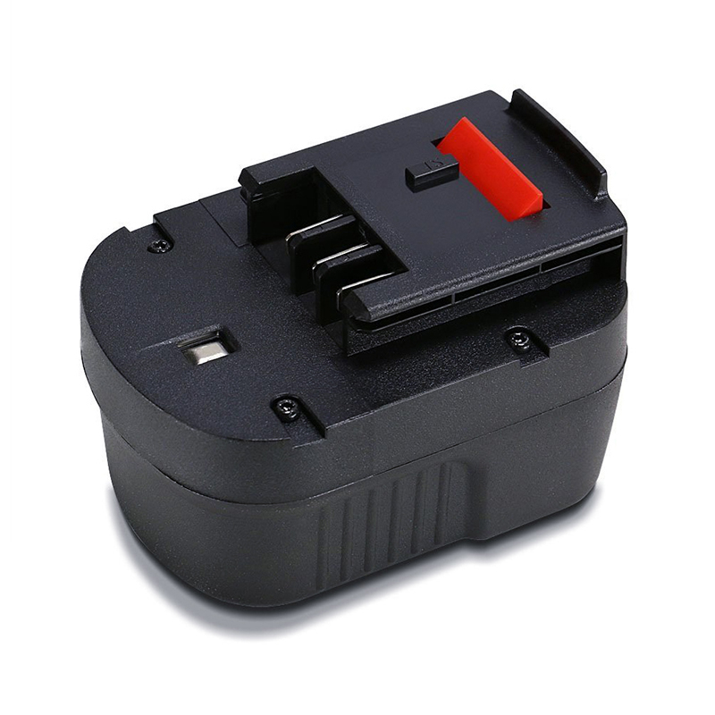 Ni-Cd 12V 1500mAh oplaadbare Power Tool-batterijen voor Black u0026 Decker A1712, A12, A12EX, FSB12, FSB120B, FSB120BX, BD-1204L, B-8315, BPT1047