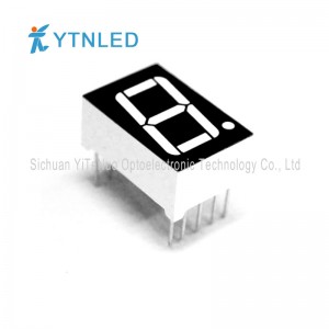 0,56 inch rood 1 cijfer 7 segmenten LED-display, digitale buis