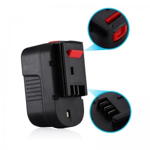 Ni-Mh 14,4 V 3000 mAh snoerloos gereedschap Batterij vervangen voor Black \u0026 Decker A1714, A14