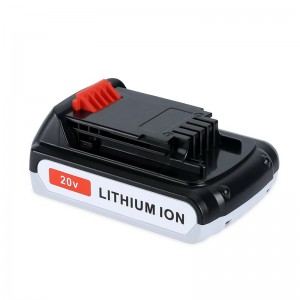 Li-ion 1500 mAh 20 V Batterijen voor draadloos gereedschap voor Black \u0026 Decker LB20, LBX20, LBX4020, LB2X4020