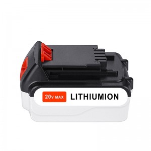 Li-ion 20V 5000mAh vervangende batterijen Draadloze gereedschappen voor Black \u0026 Decker LB20, LBX20, LBX4020, LB2X4020