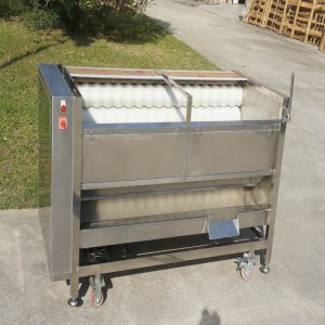 Nieuw type QX-818 Fruitreiniger / Fruitschilmachine / Fruitborstel Reiniging Schilmachine