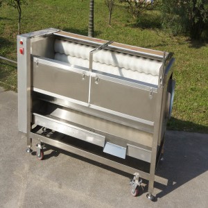 Nieuw type QX-818 Fruitreiniger / Fruitschilmachine / Fruitborstel Reiniging Schilmachine