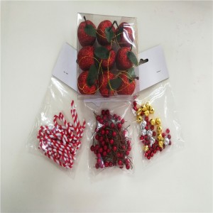 Kerstaccessoires Rode wandelstokdecoratie voor feest