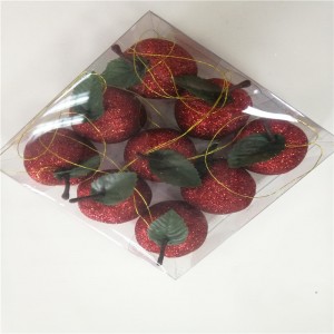 Kerstaccessoires Rode wandelstokdecoratie voor feest