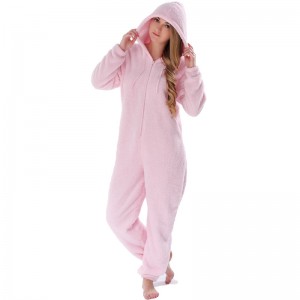 Volwassenen onesie roze pyjama sets