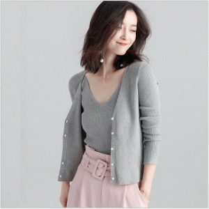 Dames getailleerd Tweedelig vest en vesttrui