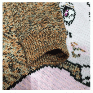 OEM \u0026 ODM Custom Design Wol Pretty Intarsia Dames Pullover Sweater Gebreid