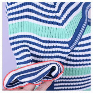 Zomer Bodycon coltrui Hole Center dames streep dunne truien