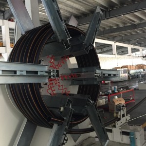 Chinese leverancier van HDPE-gaspijp met gele lijn