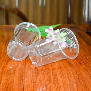 Food Grade 16oz Custom Wegwerp Plastic Drinken Sap Duidelijke PET Cup