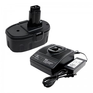 Vervanging 18V 1300mAh Ni-Cd accu-boorbatterijen voor Dewalt DC9096, DC725, DE9095