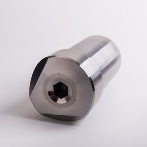 zes segment onregelmatige kop vorm carbide koud smeden stempel sterven