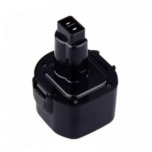 9.6V 1700mAh oplaadbare Ni-Cd-batterij voor Dewalt DE9062, DW9061, DW9062