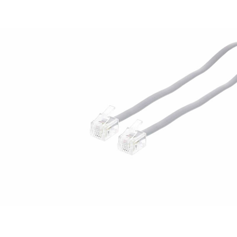 RJ12 6-draads modulaire telefoonkabel