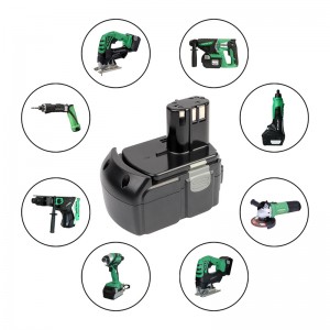 Online accu gereedschap Accu's 18V 3000mAh Li-ion batterij voor Hitach BCL1830, EBM1830