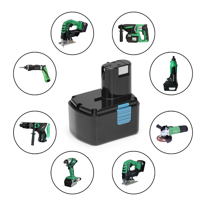 EB14S, EB14B, EB14H, EB1424 Ni-Mh 14.4V 3000mAh oplaadbare elektrisch gereedschapbatterijen