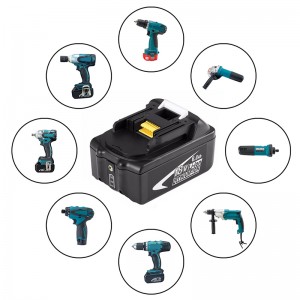Li-ion 18 V 6000 mAh vervangende draadloze batterijen voor Makita BL1845, BL1850, 194205-3 boren