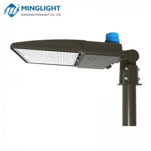 LED ShoeBox parkeerplaats lichtmast straatverlichting met bewegingssensor \u0026 fotocel IP65