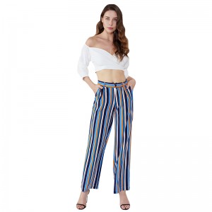 2019 Dames Fancy New Design Stripe Girls Fashion Pant