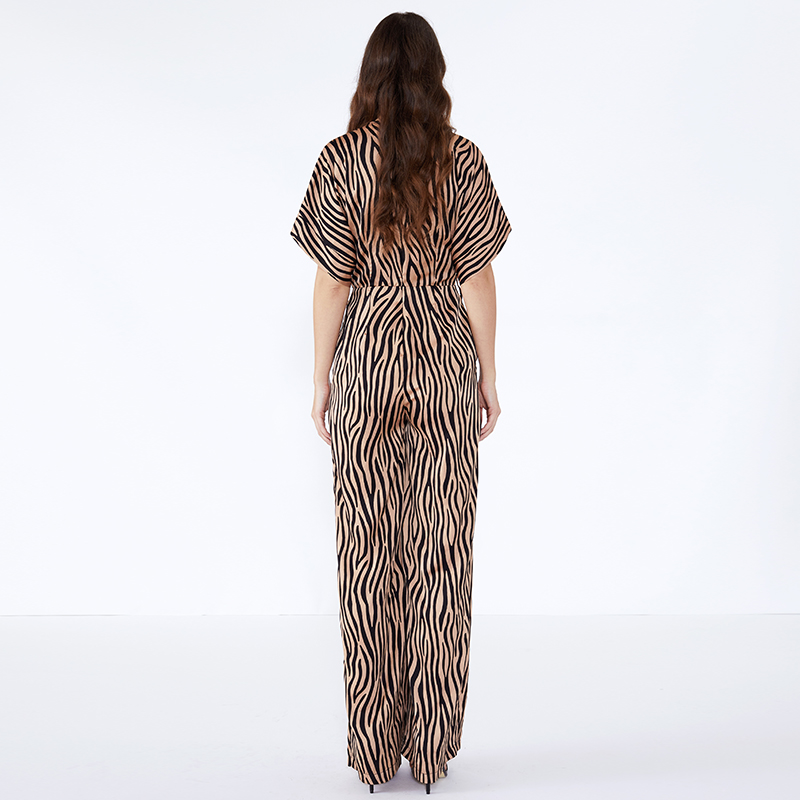 Party Nordic Way Volwassen hoge kwaliteit Tiger Stripe Jumpsuit JCGJ190315073