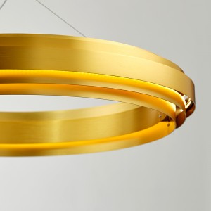 Nordic Modern Minimalistisch Circulair Design Home Hotel LED Kroonluchter Km2141