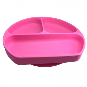 Heet product Antislip zuignap siliconen babyborden Baby tafel placemat