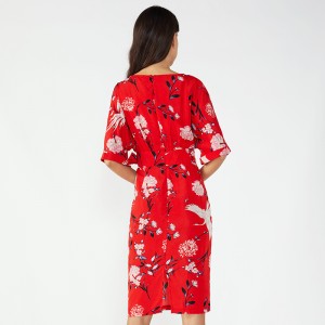 Nieuwste patronen Dames Custom One Piece Dames Zomer gebreide jurk