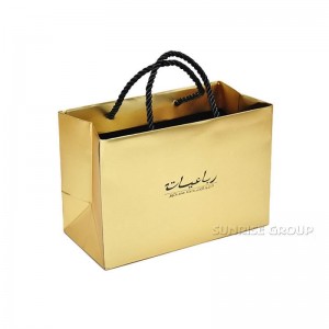 Dames Kinderen Winkelen Verpakken Papieren zak