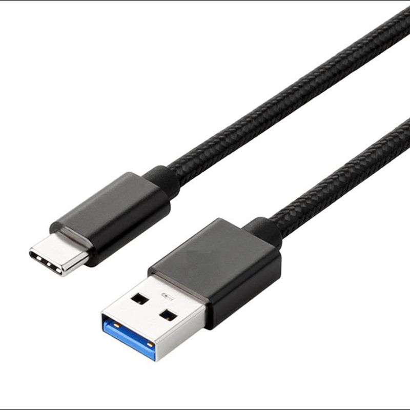 drauble Type-C naar USB Nylon briaded datakabel