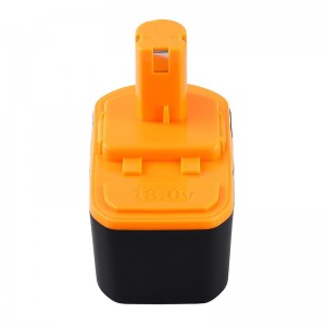 Ni-Cd 18V 1300mAh oplaadbaar elektrisch gereedschap batterijpakket voor Ryobi ABP1801, ABP1803, BPP-1813