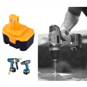 Ni-Cd 14.4V 1700mAh oplaadbare elektrisch gereedschapbatterijen voor Ryobi 1400144, 1400655, 1400656