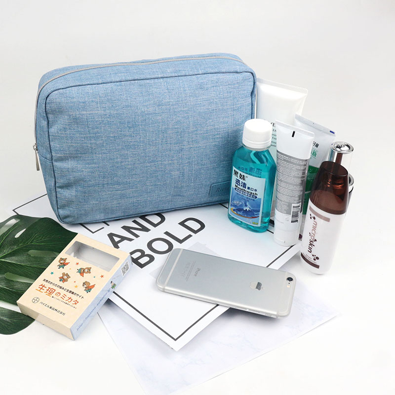 Eco-vriendelijke en gerecyclede RPET cosmetische tas