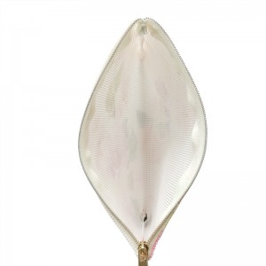 Fasion bloemenprint gepersonaliseerde cosmetische tas