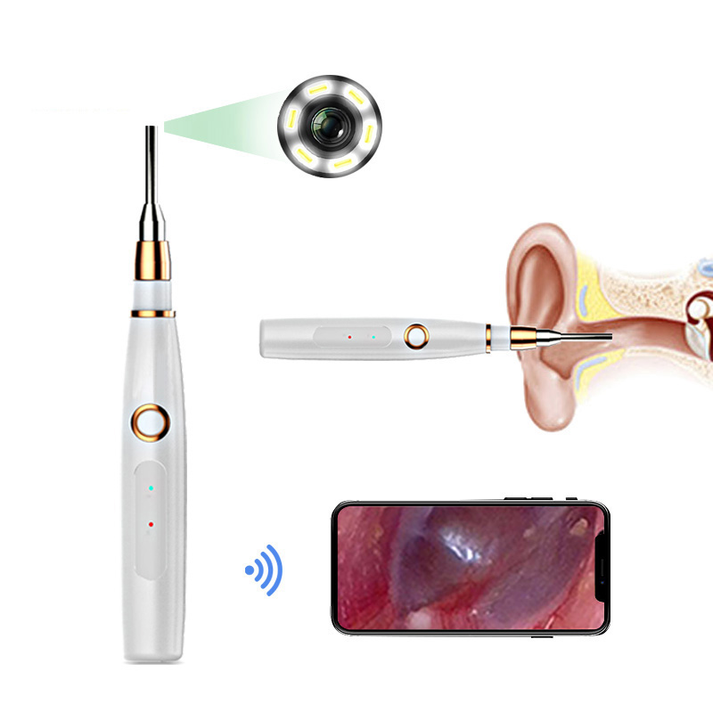 Wifi geïntegreerde oor-endoscoop 3.9MM camera