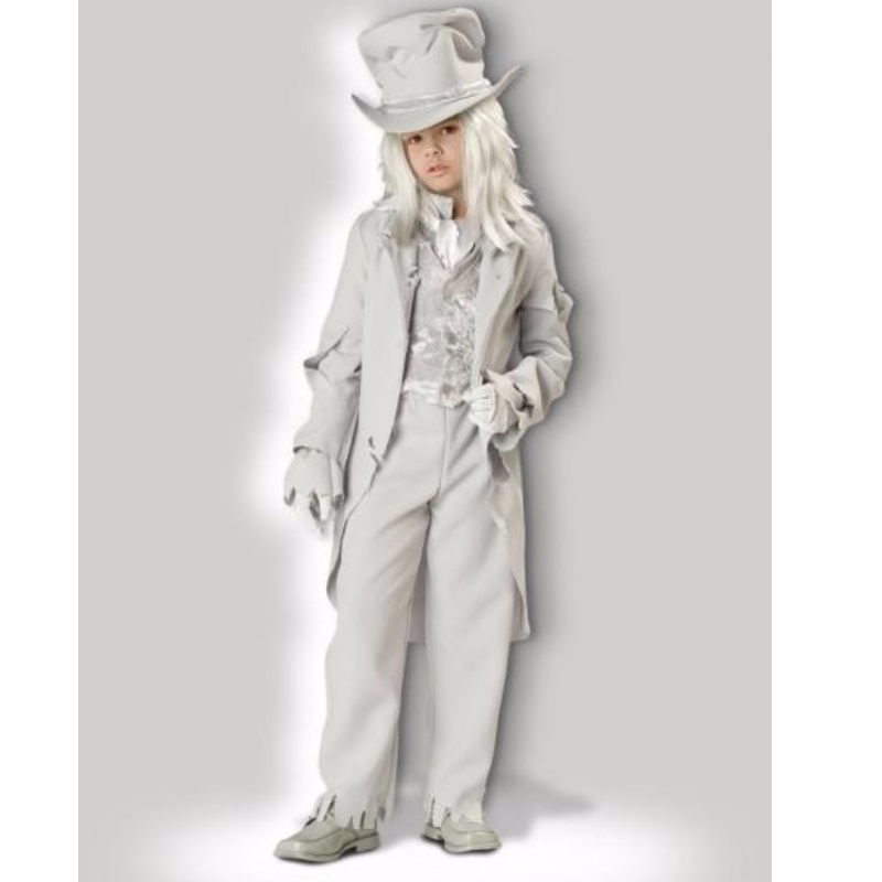 Ghostly Gent 7023 Halloween-kostuums voor kinderen, Cosplay Romeinse sneeuwwitte themakleding