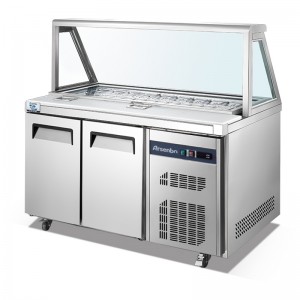 TC luxe serie Pizza \u0026 dessert display koelkast