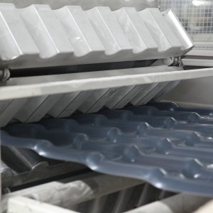 PVC dakpannen plastic bouwmaterialen