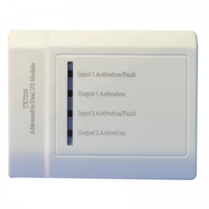 TX7220 Adresseerbare Dual I / O-module