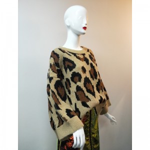 BEDRUKTE BREDE MANCHETJES JUMPER RLWS0008F