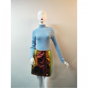 HEMELBLAUWE TURTLENECK RLWS0043F