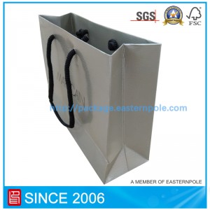 Luxe handgemaakte papieren tas voor kleding