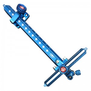 Hellebaard recurve boog zicht