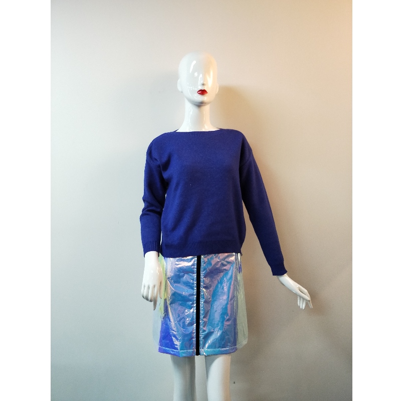 PURE COLLETION BLAUWE SWEATER RLWS0125F