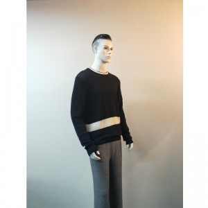 WITTE STREEP SWEATSR RLMS0020F