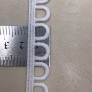 10 # melkzijde kant, polyester / nylon kant, katoen kant